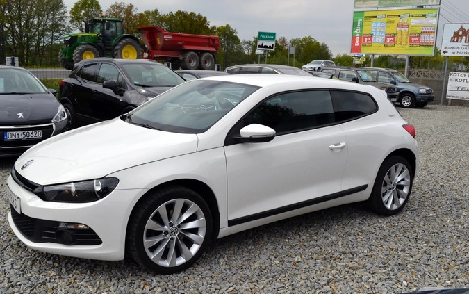 Volkswagen Scirocco cena 36900 przebieg: 159500, rok produkcji 2011 z Paczków małe 254